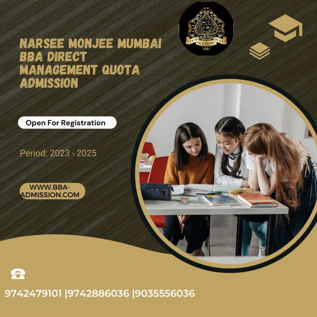Narsee Monjee Mumbai BBA Direct Management Quota Admission