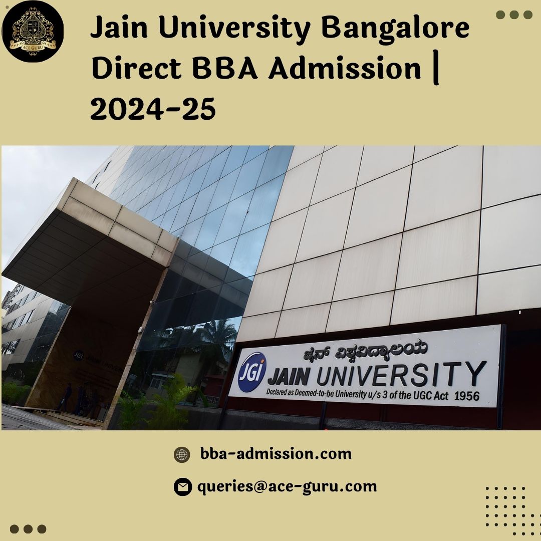 Jain University Bangalore Direct BBA Admission 202425