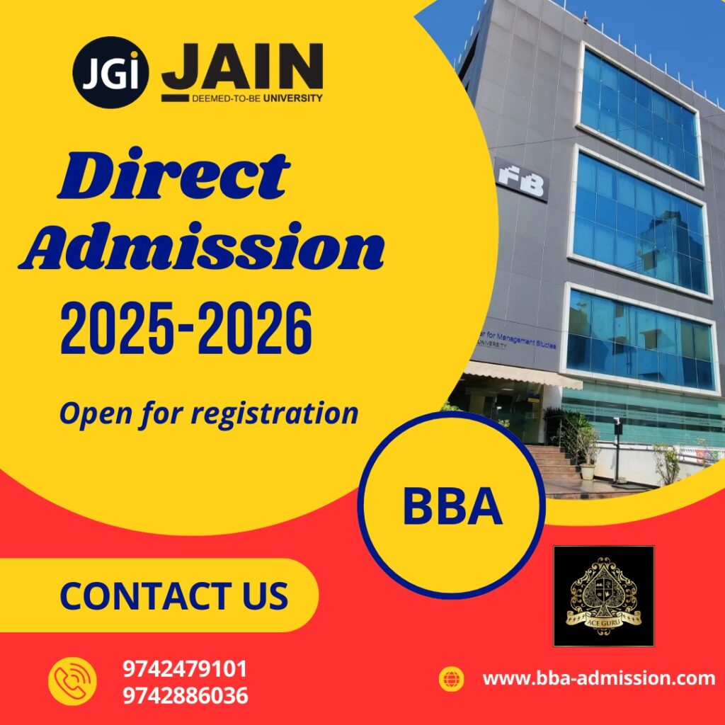 Direct Admission BBA Jain