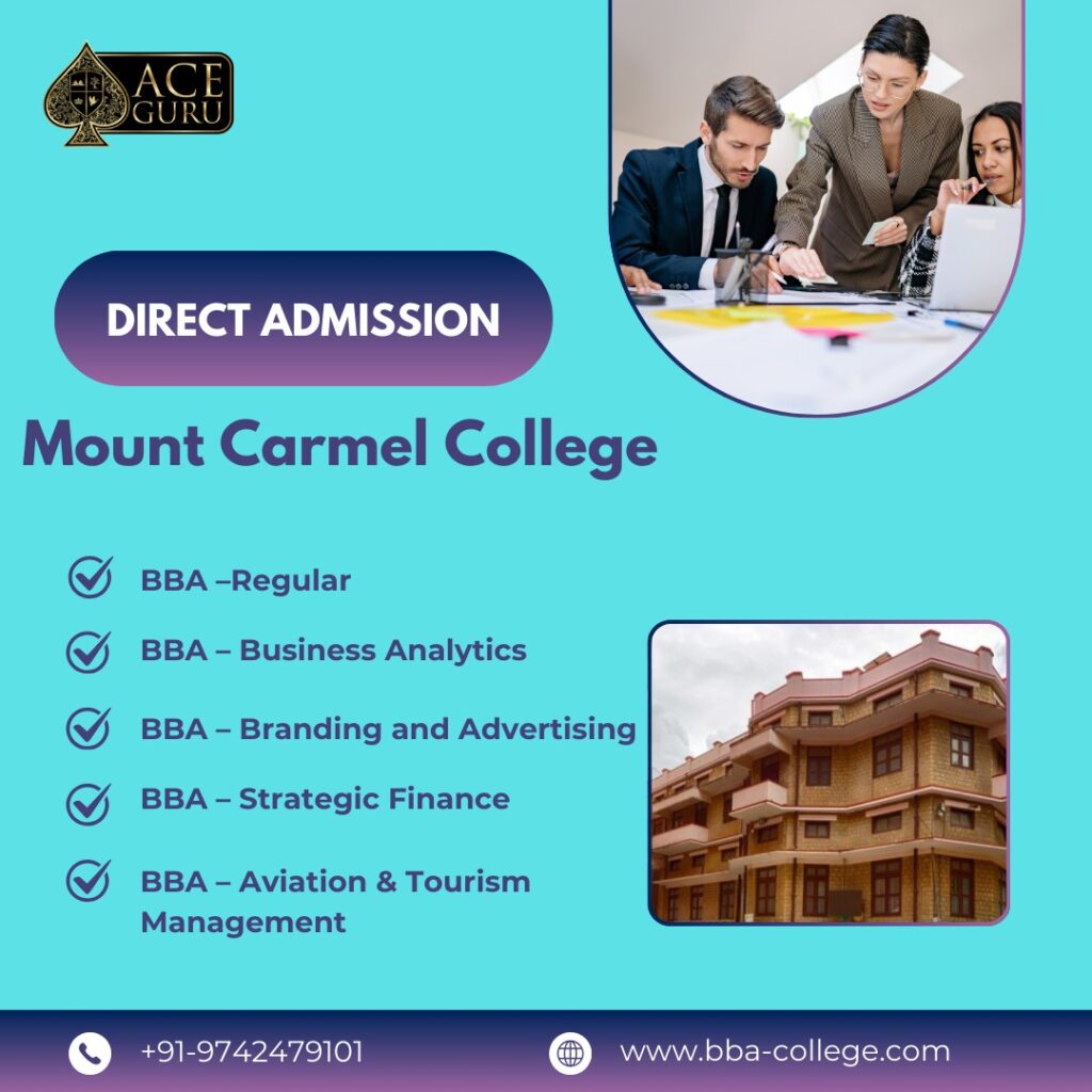 BBA Mount Carmel Admission Criteria Direct Admission