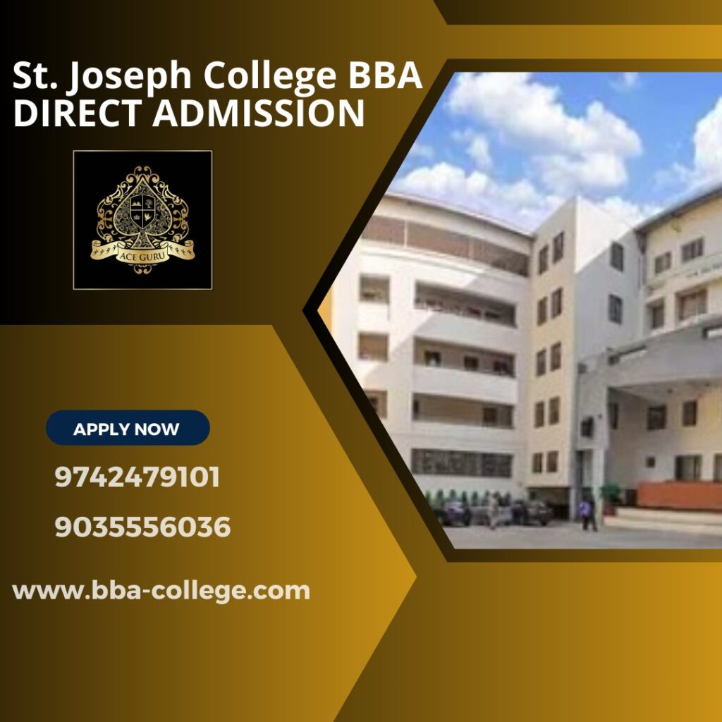 Management Quota BBA St. Joseph Admission