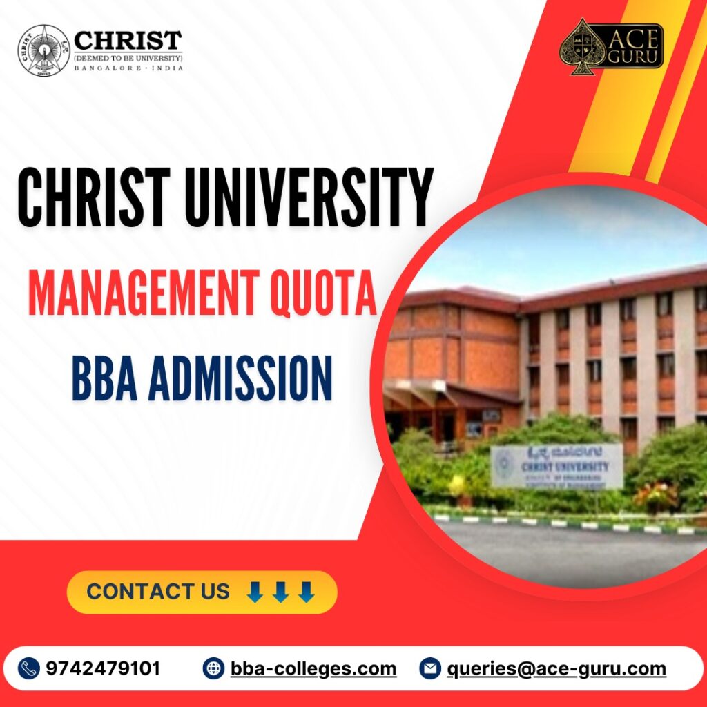 Management Quota Admission in BBA Christ