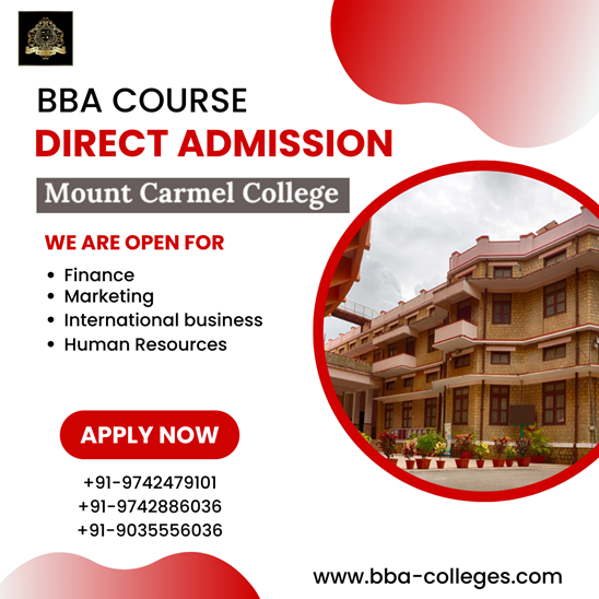 How to Take Management Quota BBA in Mount Carmel?