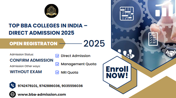 Top BBA Colleges in India- Direct Admission 2025