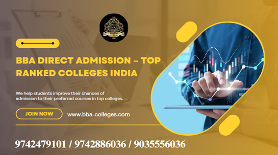 BBA Direct Admission India- Best Colleges 2025