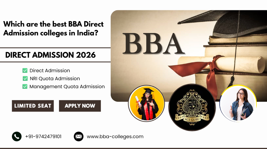 Which are the best BBA Direct Admission colleges in India?