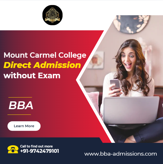 Mount Carmel College Management Quota Admission Fees.