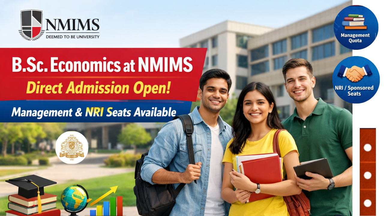 B.Sc. Economics at NMIMS – Direct Admission Open | Management & NRI Seats