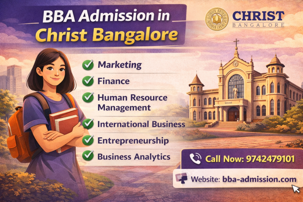 BBA Admission in Christ Bangalore Management Quota.