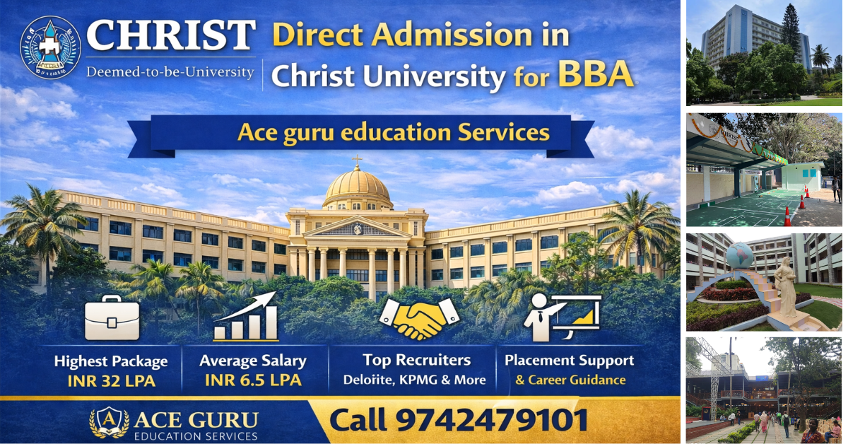 Direct Admission in Christ University | Management Quota