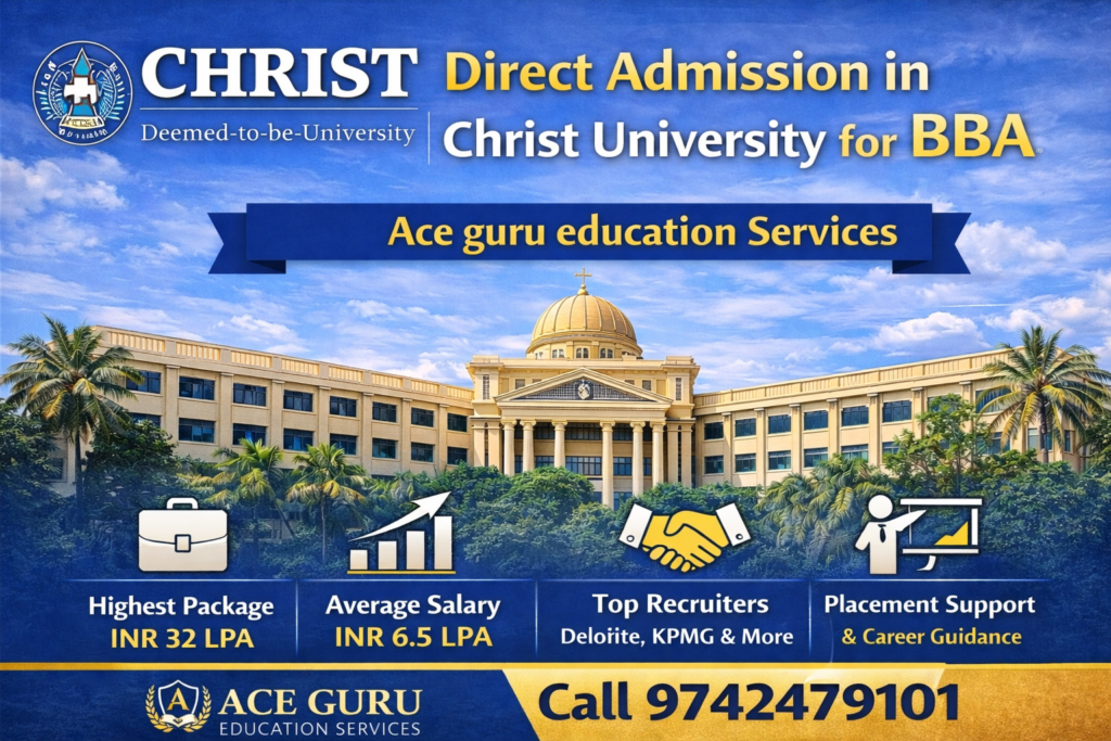 Quick Direct Admission in Christ University for BBA.