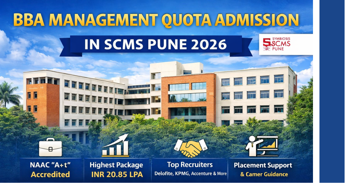 BBA Management Quota Admission in SCMS Pune 2026