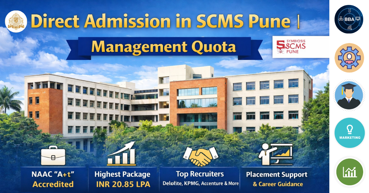 Direct Admission in SCMS Pune | Management Quota